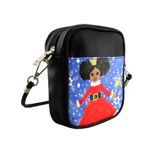 Load image into Gallery viewer, Cocoa Cutie Christmas Princess Faux Leather Purse (PICK YOUR SKIN TONE)
