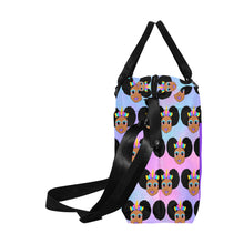 Load image into Gallery viewer, Cocoa Cutie Unicorns Multi-Pocket Large Capacity Travel/Duffel Bag(PICK SKIN TONE)
