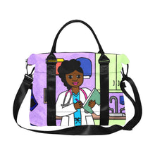 Load image into Gallery viewer, Cocoa Cutie Doctor/Nurse Multi-Pocket Large Capacity Travel/Duffel Bag(PICK SKIN TONE)
