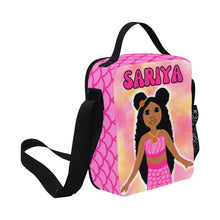 Load image into Gallery viewer, Cocoa Cutie Pink Mermaid Lunch Bag (PICK YOUR SKIN TONE)
