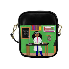 Load image into Gallery viewer, Cocoa Cutie Chemist Faux Leather Purse (PICK YOUR SKIN TONE) Green
