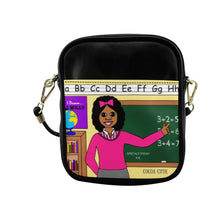 Load image into Gallery viewer, Cocoa Cutie Teacher Faux Leather Purse (PICK YOUR SKIN TONE)
