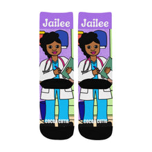 Load image into Gallery viewer, Cocoa Cutie Doctor Kid&#39;s Socks (PICK YOUR SKIN TONE.)
