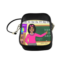 Load image into Gallery viewer, Cocoa Cutie Teacher Faux Leather Purse (PICK YOUR SKIN TONE)
