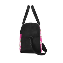 Load image into Gallery viewer, Pink Black Ballerina Dance Competition Ballet Duffel Bag 
